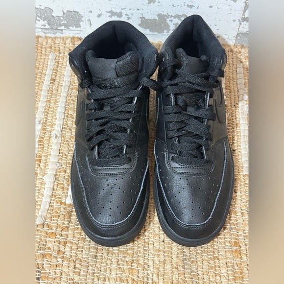 Nike Court Vision Mid Next Nature "Black" Men's Shoe - Picture 2 of 8